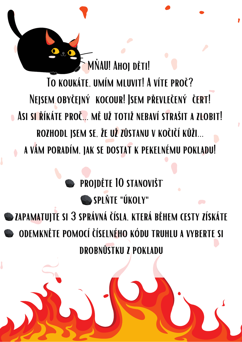 čertovská stezka Inspirace (nejen) do školky